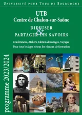 Présentation publique du programme des conférences 2023-2024